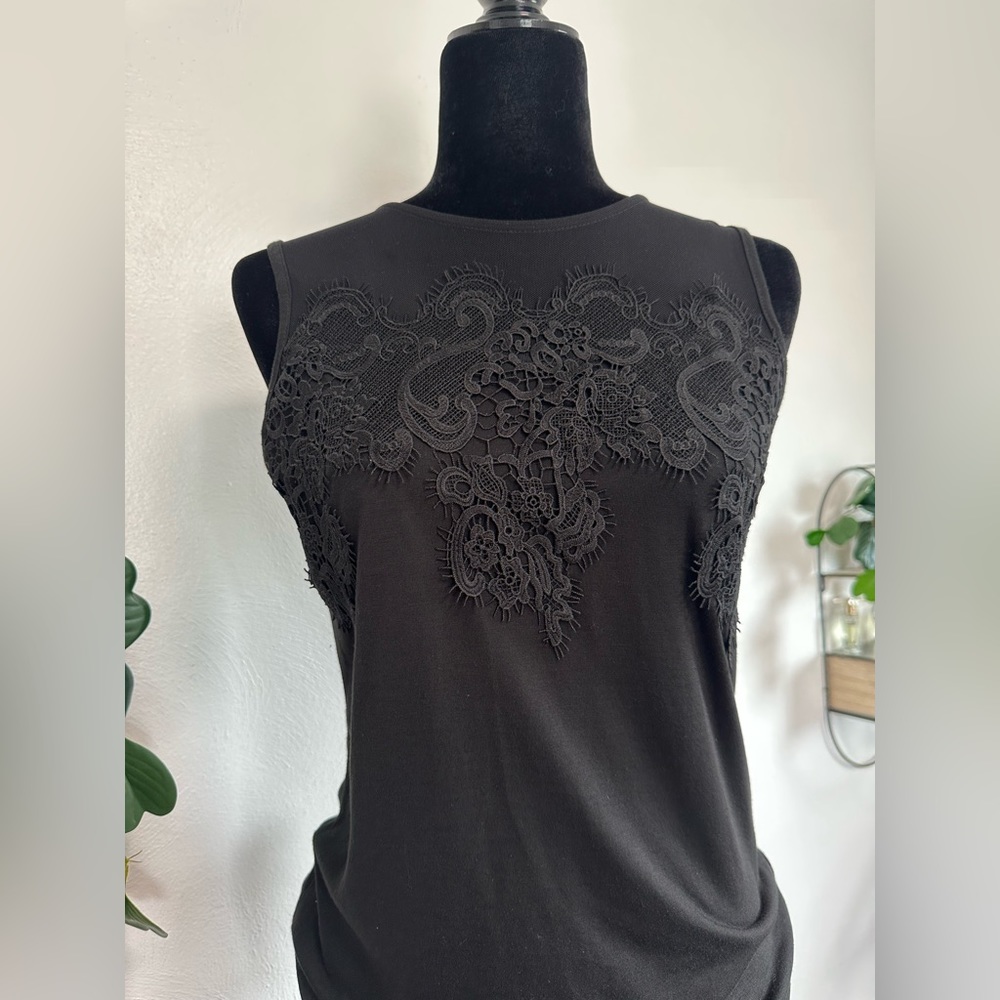 Black Blouse with lace